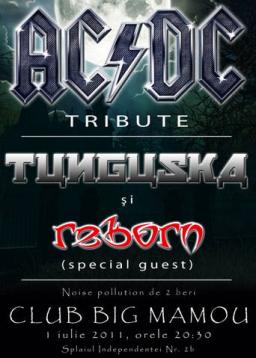 Concert TUNGUSKA( AC/DC Tribute) - Big Mamou 1 Iulie 20:30